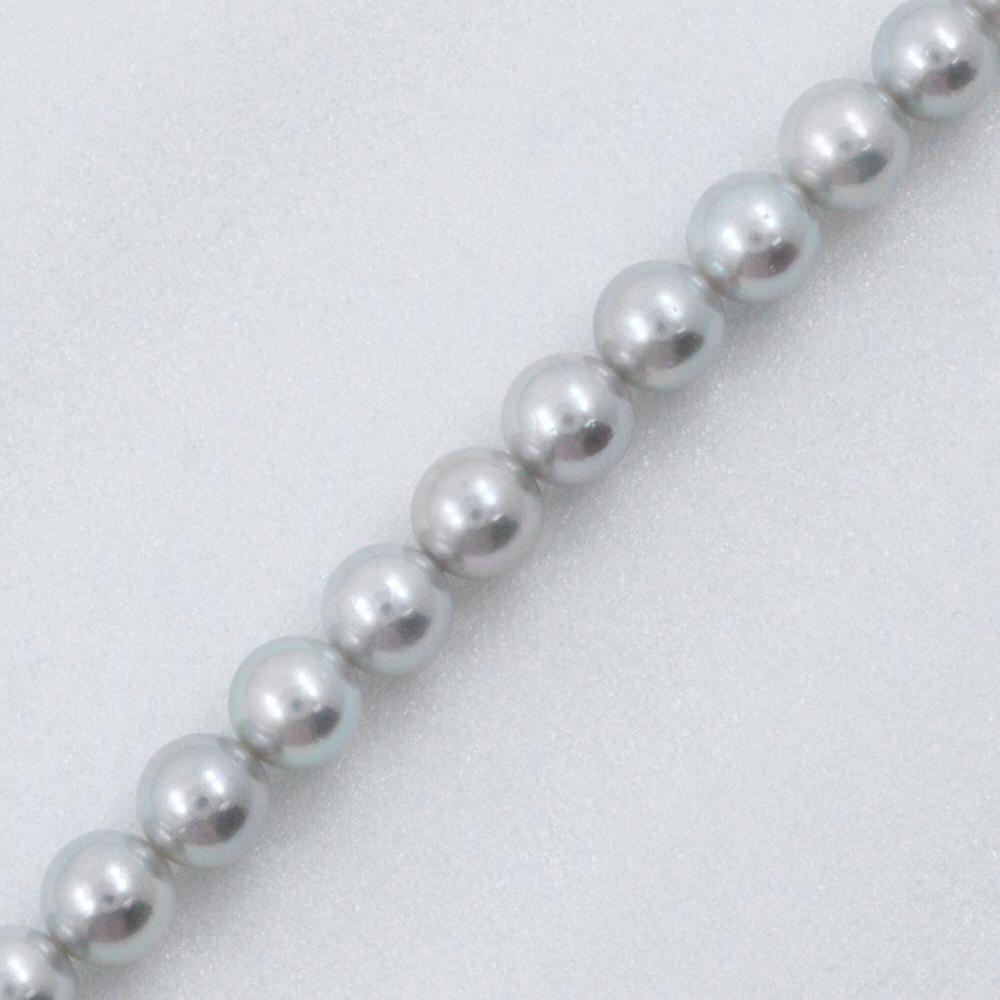 TASAKI Pearl Necklace Silver/Pearl 35g Women Used