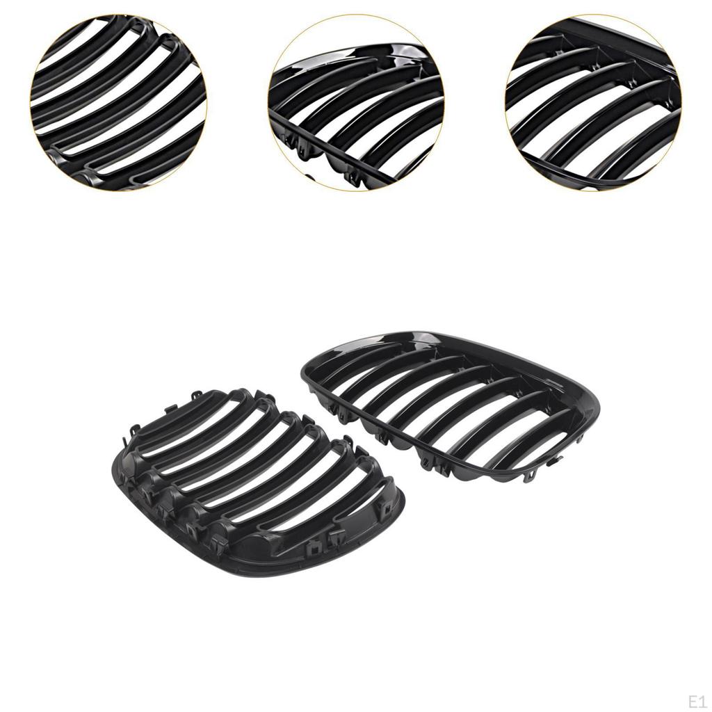 Front Kidney Grilles 51137113734 Replace Parts for BMW x5 E53 20032007
