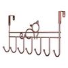 Space Saving Door Storage Hook Punch-Free Door Hanger Rack Traceless Organizer Rack  Home Use