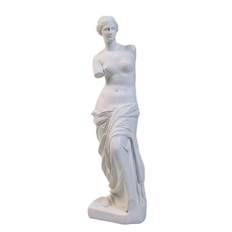Resin Mini Plaster Figure: Character Model for Art Teaching and Painting Sketches.