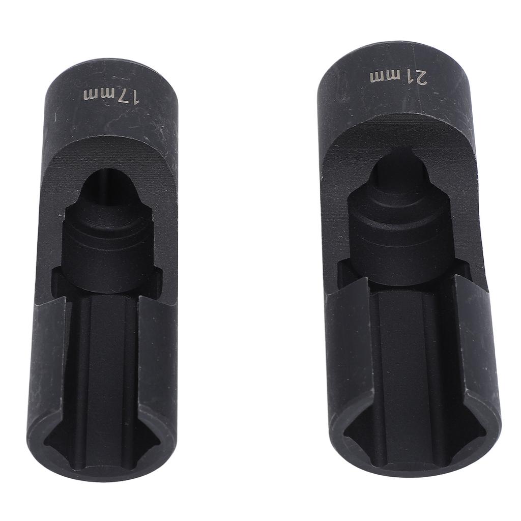 2 Pcs 1Celsius2 Inch Injector Fuel Line Socket Wrench Set Nut Wrench Spanner   Tangsten Steel for Bent Pipes EGT Sensors   Switches
