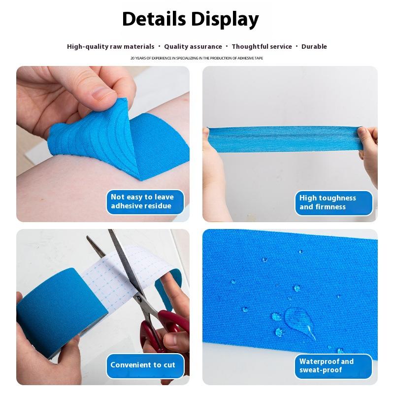 5M Kinesiology Tape Waterproof Facial Lifting Band Medical Finger Ankle Bracelet Sports Straps Gym Boxing Accessories