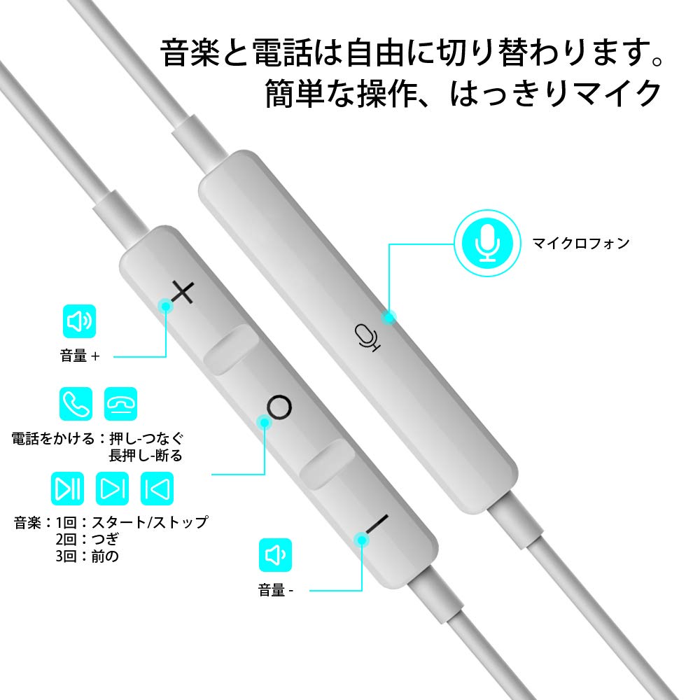 MACLE Type-C Earphones with Mic, Wired, Calling, Deep Bass, Magnetic, Compatible with iPhone 16 Pro Max Plus, iPad Pro Mini 6 (10th Generation),