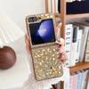 Glitter Diamond Luxury Case for Samsung Galaxy Z Flip 5 4 3 ZFlip flip5 Flip4 Bling Colorful Shockproof Cover for Samsung ZFlip3