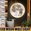 Lámpara de pared LED moderna de 220V, iluminación interior de Luna para dormitorio, sala de estar, decoración del hogar, accesorios de luces