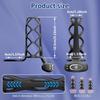 SM APP Remote Control Penis Mesh Cover Delayed Vibration Lock Fine Ring Husband and Wife Products18+