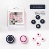 Switch Silicone Keycap - Directional Joystick Cap and Colored Button Sticker for Joy-Con