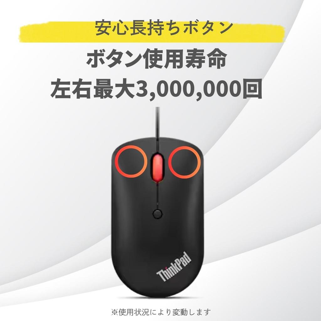 Genuine Lenovo ThinkPad USB Mouse Type-C (4Y51D20850)