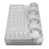 24pcs TAttoo Pigment Tray Disposable Professional Tattoo Cartridge Needle Stand Accessory