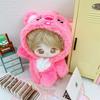 AXLUCE Plush Clothes Kigurumi Plush Toy Clothes 20cm Doll - - - - - - (Beaver (Pink), 20cm)