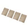 4PCS Reusable Burlap Bags Potato Onion Sacks for Vegetable Food Storage Family Party Outdoor Lawn Games 50x70CM