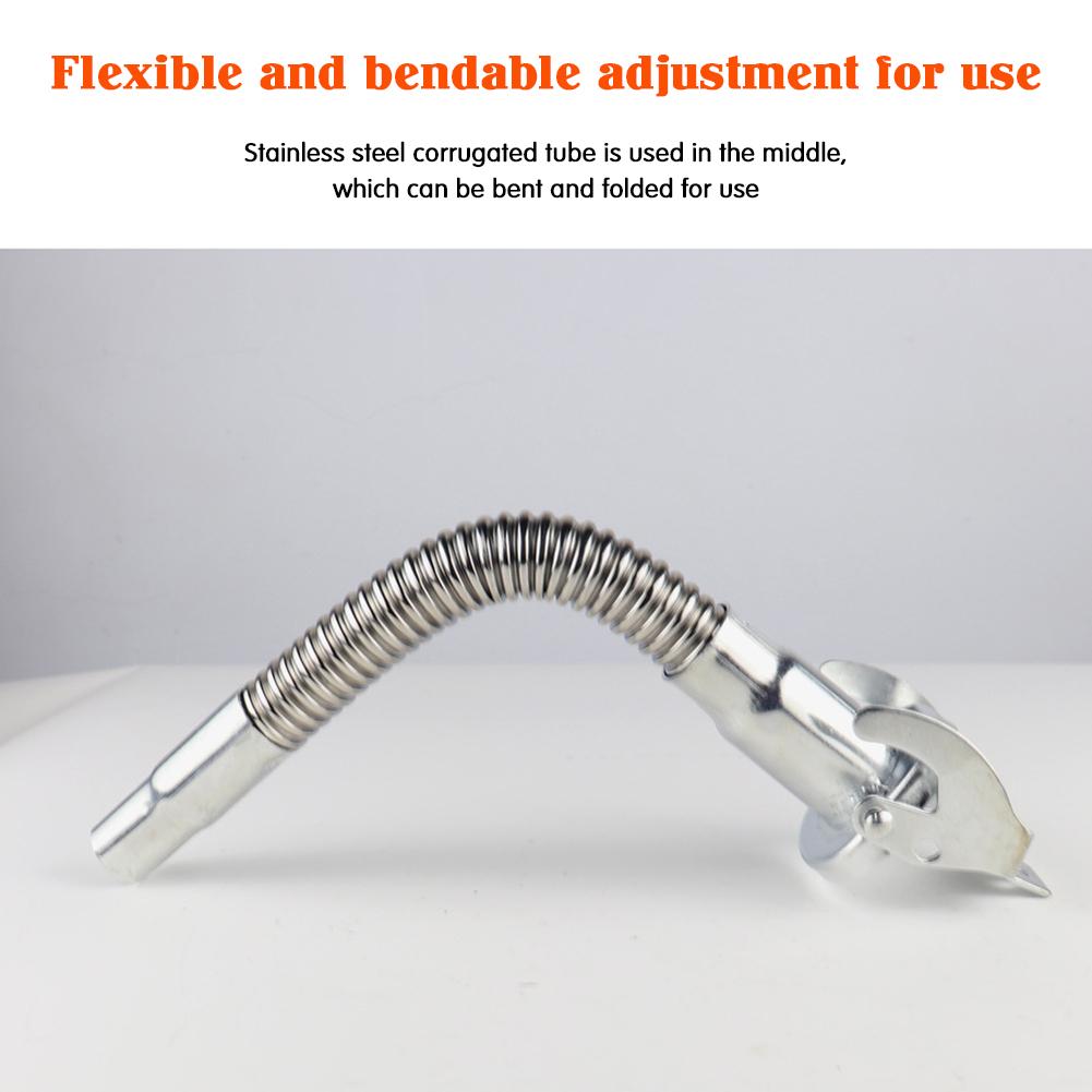 Fuel Canister Outlet Pipes,Jerry Cans Flexible Power Spout,Stainless Steel Diesels Oil Can Tank Spout Nozzle For Automotive