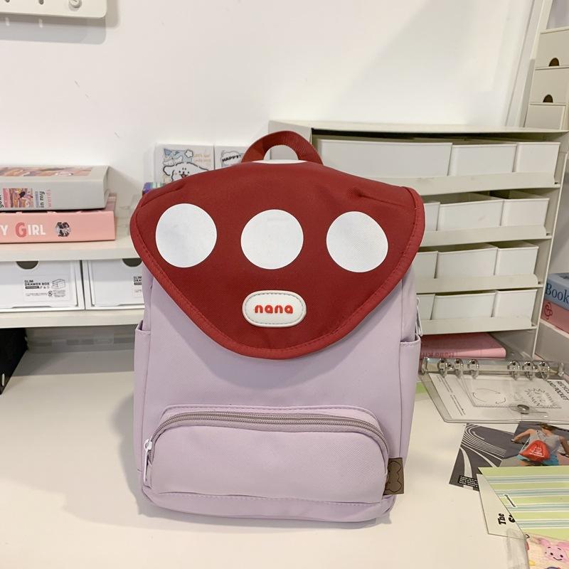 Cute Dopamine Girls' Schoolbags College Students' Travel Bags New Japanese Backpacks and Backpacks.