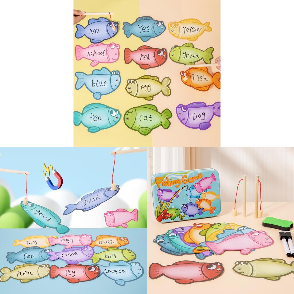 Wooden Puzzle For Kids With Fishthemed Design Educational Toy For Early Learning