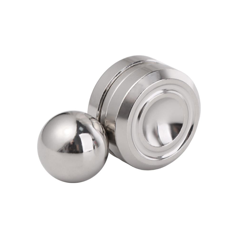Metal Fidget Spinner Hand Exerciser Magnetic Rotary Gyro Fingertip Portable Interactive Orbital Fidget Spinner