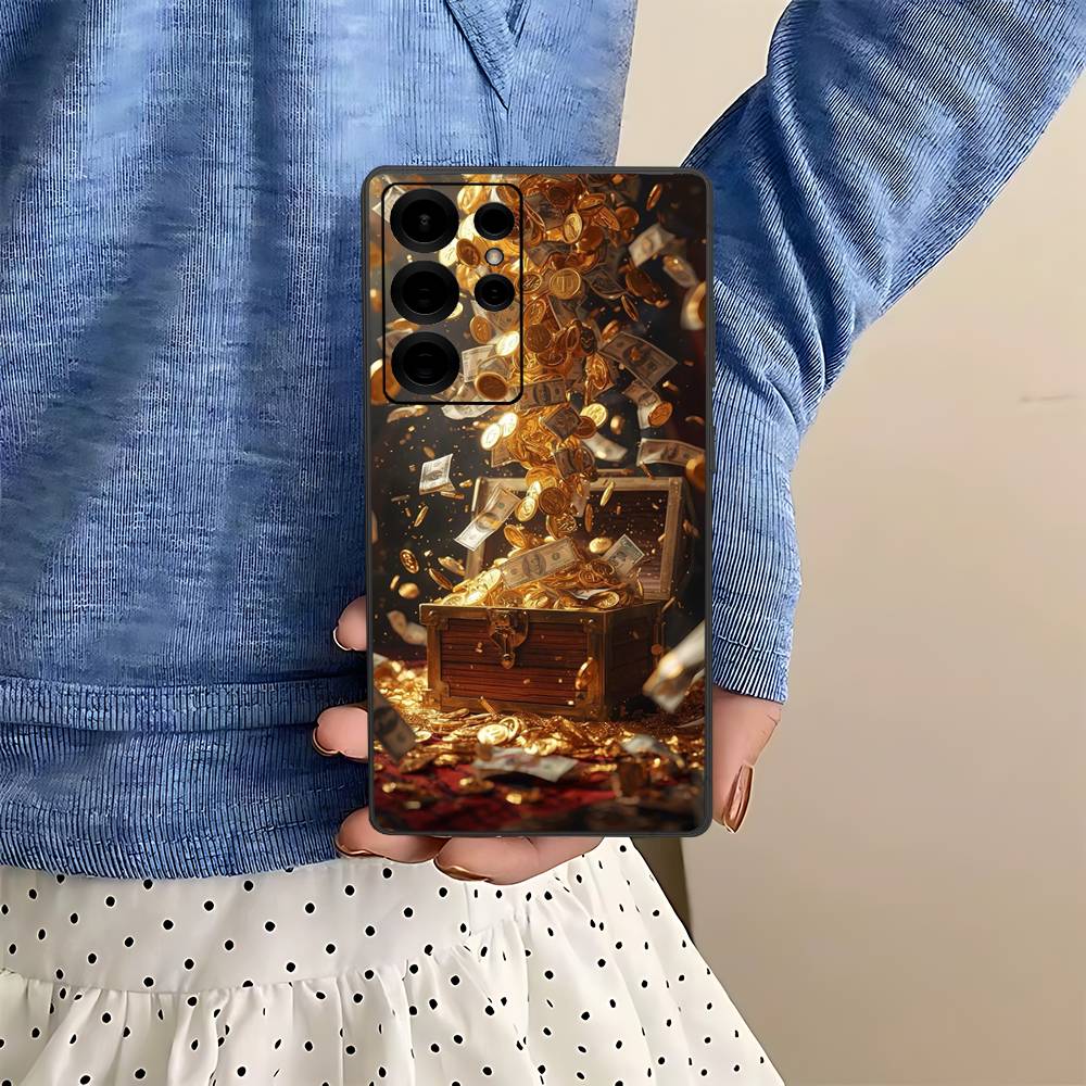 Bitcoin Retro Logo Phone Case For Samsung S 24 Fe 25 Ultra Plus 20 Lite 21 30 22 23 24 22 Ultra 5G Fundas