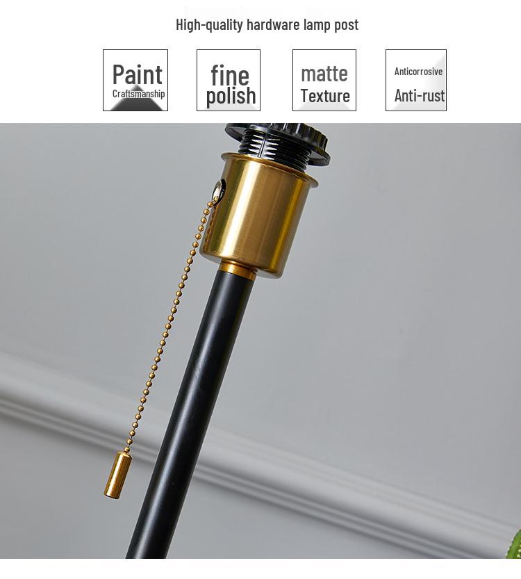 Modern Retro Mid-Century Luxury Bedside Table Lamp