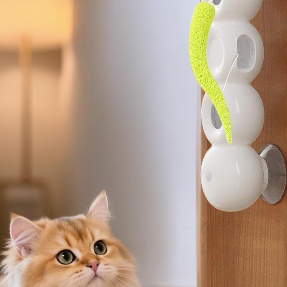 USB Rechargeable Interactive Cat Toy Scratch Resistant Motion Activated Cat Toy  Indoor Cats