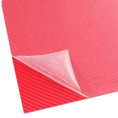 1piece Red Carbon Fiber Pattern Kydex Thermoplastic Board for DIY Knife Sheath Gun Case Making Material - Kydex Holster Material