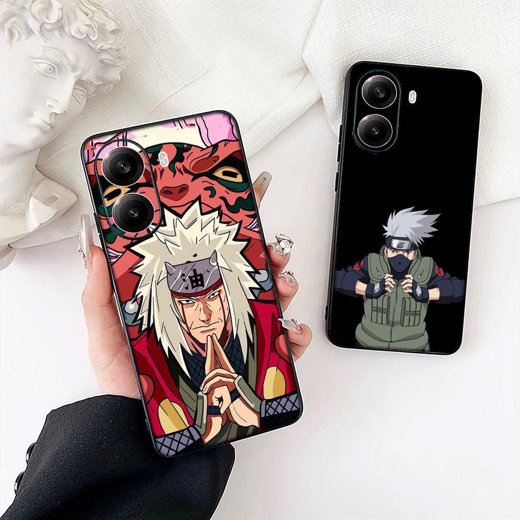 Jiraiya Narutos Kakashi Phone Cover for Xiaomi Redmi 15C 15 A5 9A 9C NFC 9T Note 9 8 8T 4G 5G Protective Case