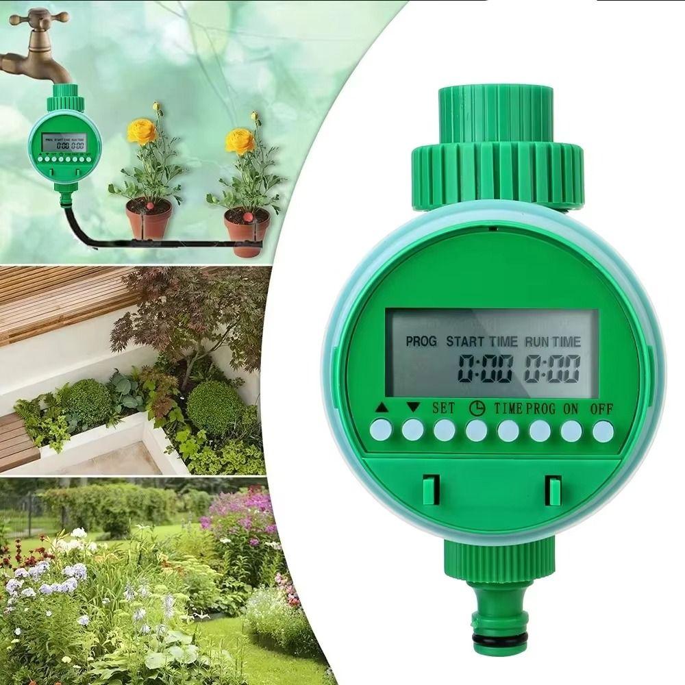Electronic Control Water Timer LCD Display Watering Timer Irrigation Controller  Plant Watering