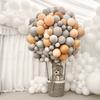 87Pcs,Gray Latex Balloon Set, Wedding,Birthday,Anniversary, Graduation, Festival, Celebration, Indoor, Party Decoration Supplies