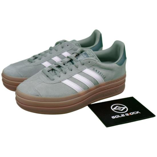 

adidas Gazelle Bold Low Silver Green Gum W - ID6998 EU 36.5