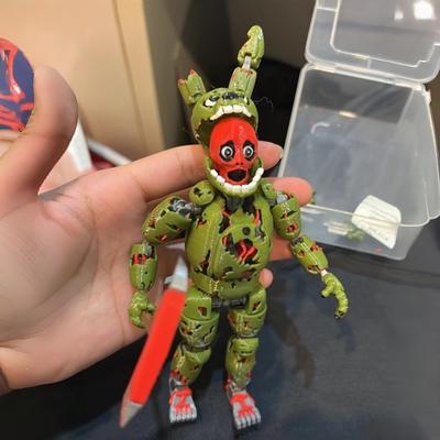Figurine d'Action Springtrap T13 Five Nights At Harem 3 Imprimée en 3D Multi-Articulée Amovible En Stock