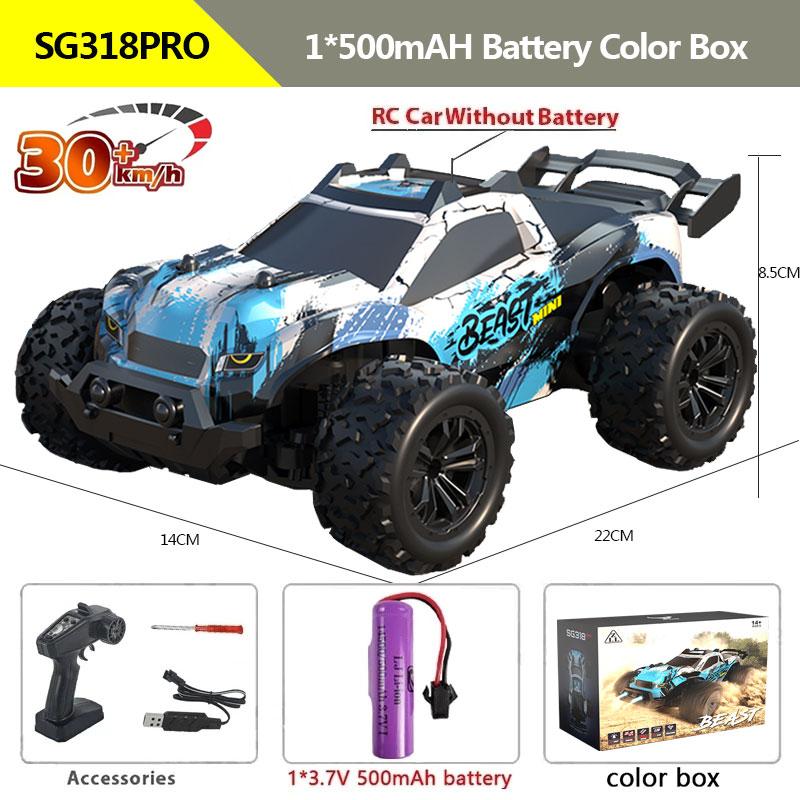 SG318 PRO 1:20 Scale RC Car 20km/h High Speed RC Cars Toys For Adults And Kids Remote Control Cars 2.4G Off Road Monster Truck