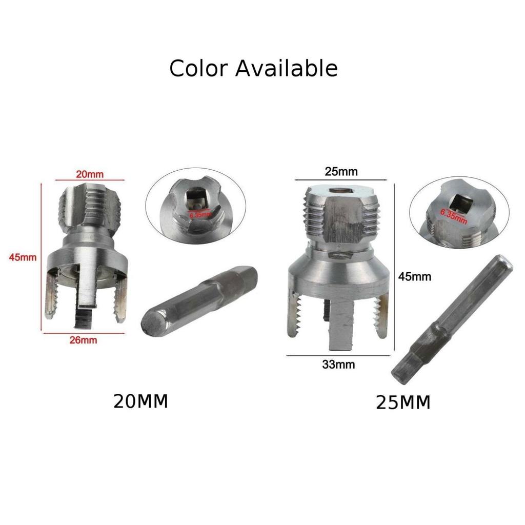 20MM/25MM Tapping Tool Internal Thread External Thread Integrated Die Water Pipe Power Tool Accessories