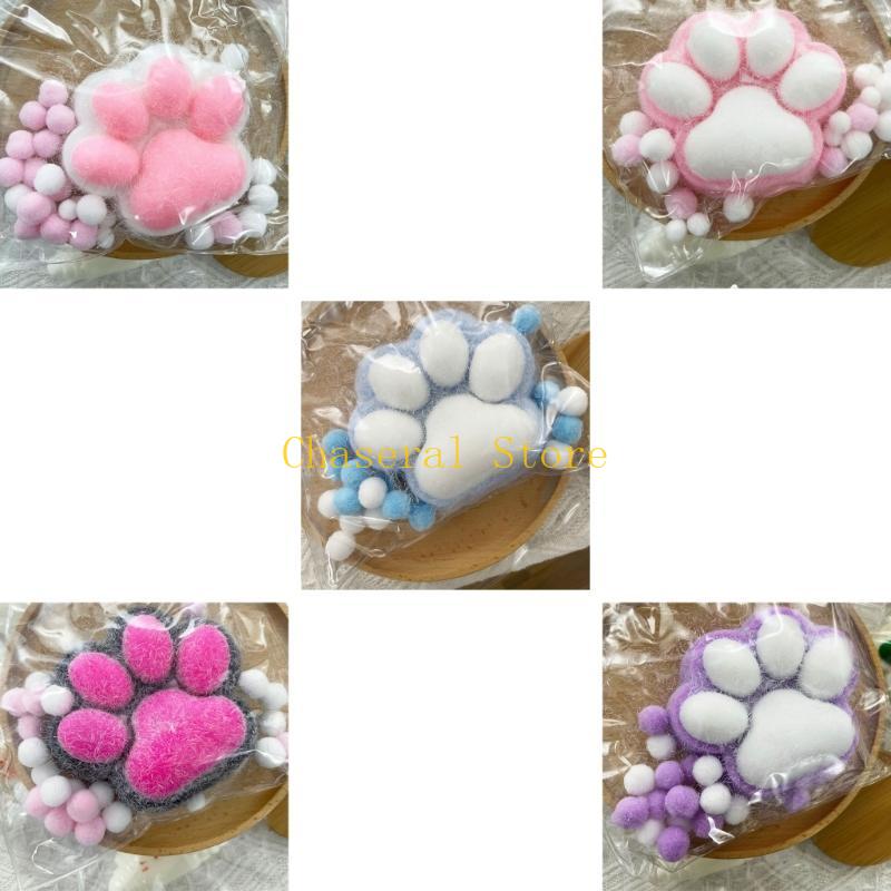 E7Ce Taba Squishiest Cats Paws Squeeze Toy,Sensory Squishiest Toy Paws Stress Relief Fidgety Toy Squishiest Novelty Things