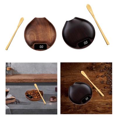 Coffee Scale Rechargeable Portable Baking Weighing Espresso Scale Coffee Weight Scale for Baking Kitchen Cooking Home Household