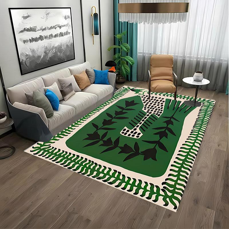 Classic Vintage Art Ancient Egypt Colorful Abstract Animal Area Rugs for Living Room Bedroom SofaDoormat Decor,Kids Non-slip Mat