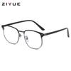 Vintage Anti Blue Light Blocking Glasses Men Square Ray Filter Women Gaming Eyeglasses Black Frames Computer Eyewear