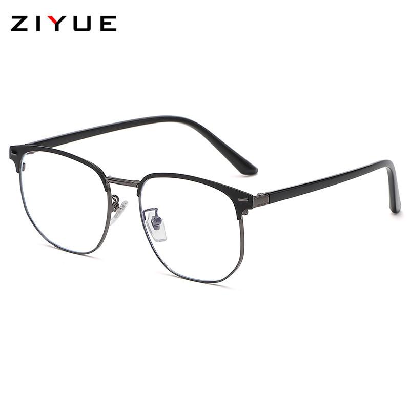 Vintage Anti Blue Light Blocking Glasses Men Square Ray Filter Women Gaming Eyeglasses Black Frames Computer Eyewear