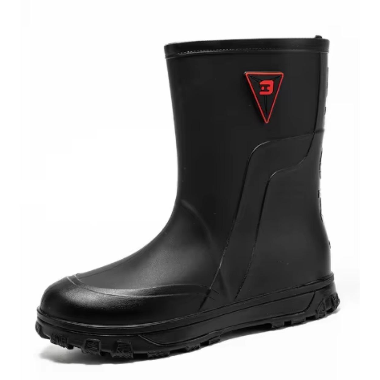 

2024 New Promotion Standard Rain Boots Agriculture Weoen Rain Boots 39 чёрный