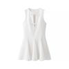 Jnleaog Autumn New Women's Clothing Fashion Style French Fashion Design Bows Shoelace Dress