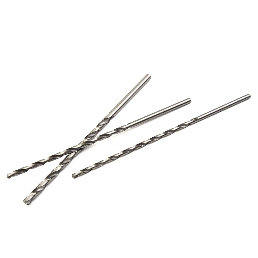 2 3 3.5 4 5mm Drill Bit Replacement Set 2-5mm Spare Tools 2mm-5mm Extra Long High Speed Steel Kit Lot Pack Parts