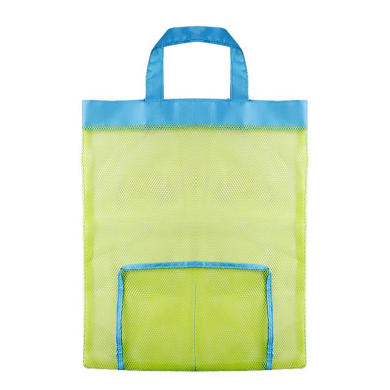 Large Mesh Kids' Toy Storage Bag for Beach Sand Play