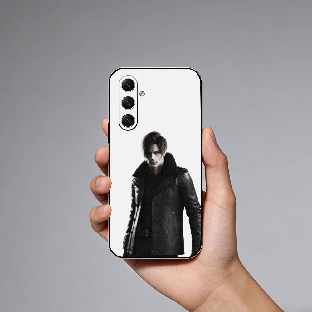 Game R-Resident Evil R-Requiem L-Leon Phone Case For Samsung Galaxy A73,A21s,A22,A31,A52,A53,A71,A41Soft Black Shell