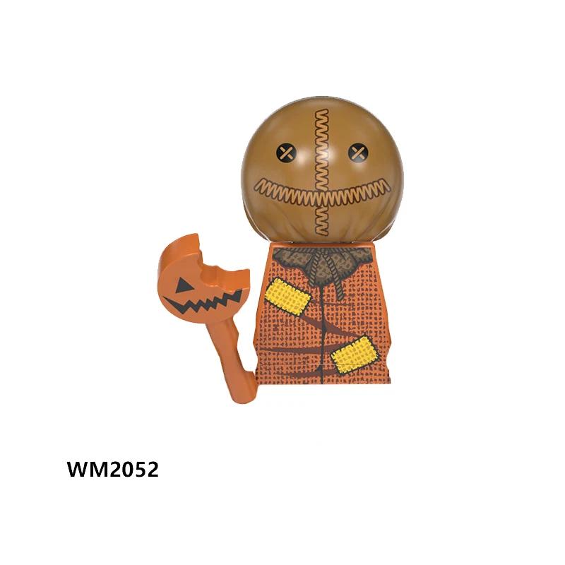 Halloween Horror Movie Series The Shining Silent Hill Building Blocks Bricks Mythic Pyramid Head Action Figures Kids Toys