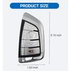 Replacement Key Fob Cover Case fit for BMW X1 X3 X5 X6 X7 1 2 5 7 Series Keyless Entry Remote Control Key Fob Shell