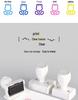 Custom Flower Shop Logo Stamp - Seal Design, DIY Patterns (Round & Rectangle)