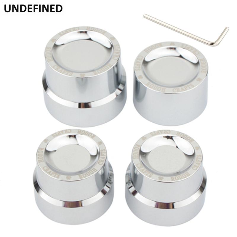 Motorcycle Aluminum Front Rear Axle Nut Cover For Harley Touring Road Glide Sportster Iron 883 Dyna Low Rider Softail Street Bob