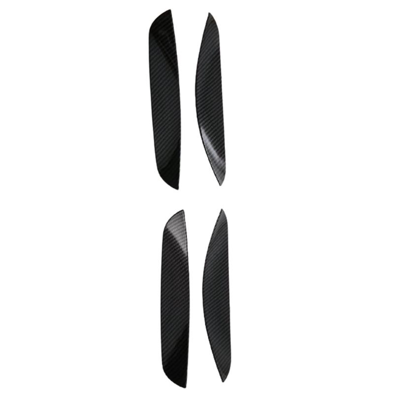 

4pcs Car Side Exterior Door Handle Bowl Cup Cover Trims for BMW X1 Car Side Door Handle Bowl Cup Cover Trims Strip