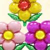 3pcs Flower Balloons Pink Rose Red Purple Flower Balloon Children's Birthday Party Wedding Decorations Air Balloon