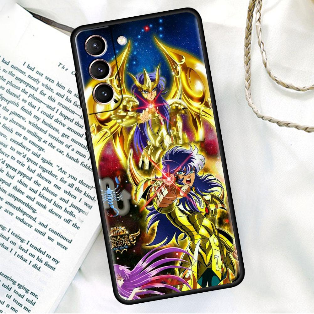 

Черный мягкий чехол для телефона для Samsung Galaxy S22 S21 S20 Ultra FE S9 S8 S10 Plus Note 20 10 9 Fundas Обложка Сейнт Сейя Япония Аниме Samsung Note 9