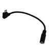 Micro USB to 3.5mm Jack Audio Adapter Cable Right Angled Micro USB Male Cord