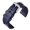 Quick Release Watch Band 18mm 19mm 20mm 21mm 22mm 24mm Silicone Rubber Strap Watchband Brown Orange Black Waterproof