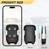Key Fob Replacement for - Chevy Silverado GMC Sierra 1500 2500 3500 Car Keyless Entry Remote Control, HYQ1EA, 5 Buttons